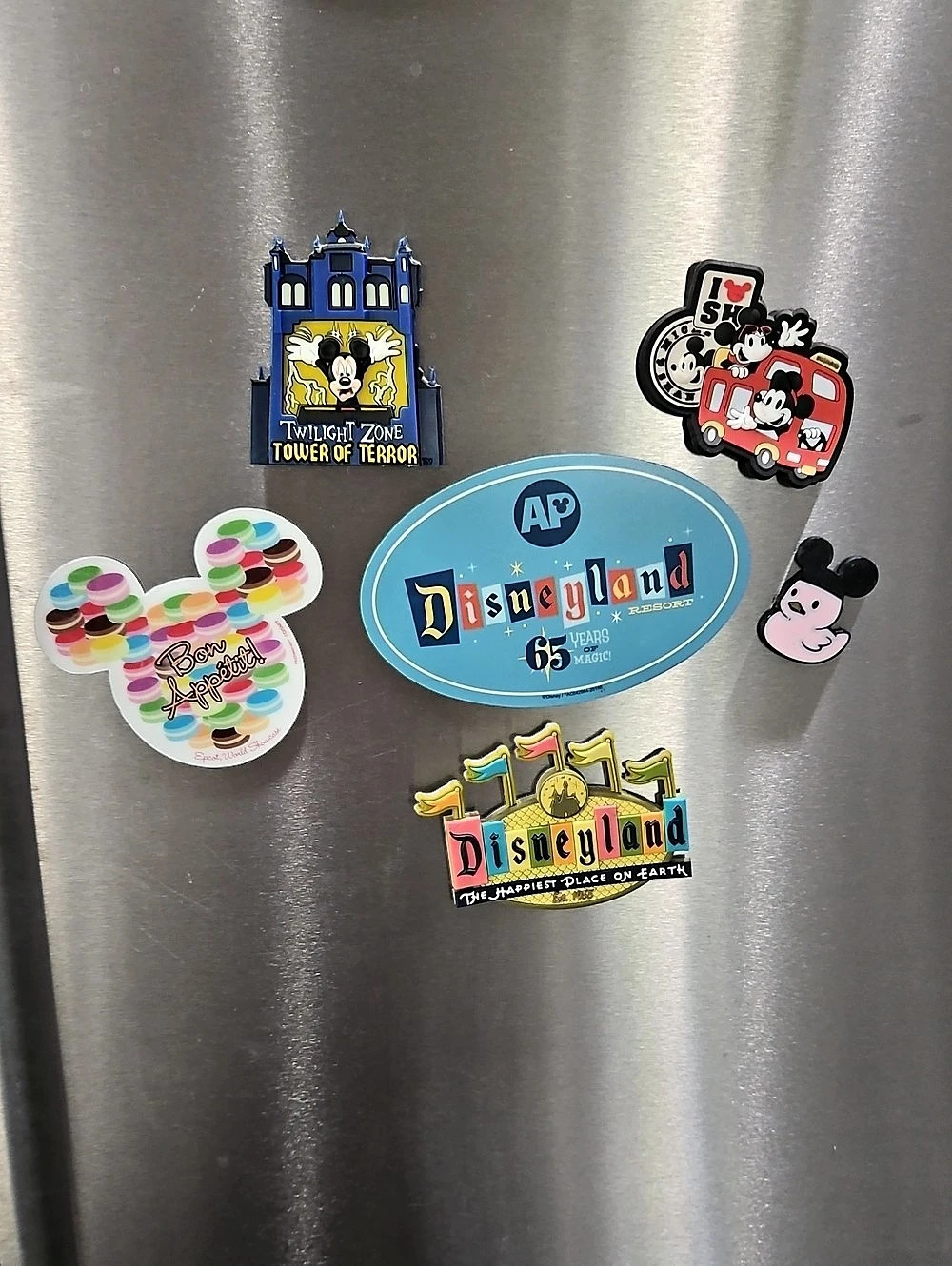 Disney Rare Disneyland Epcot Mickey Mouse Magnet Set